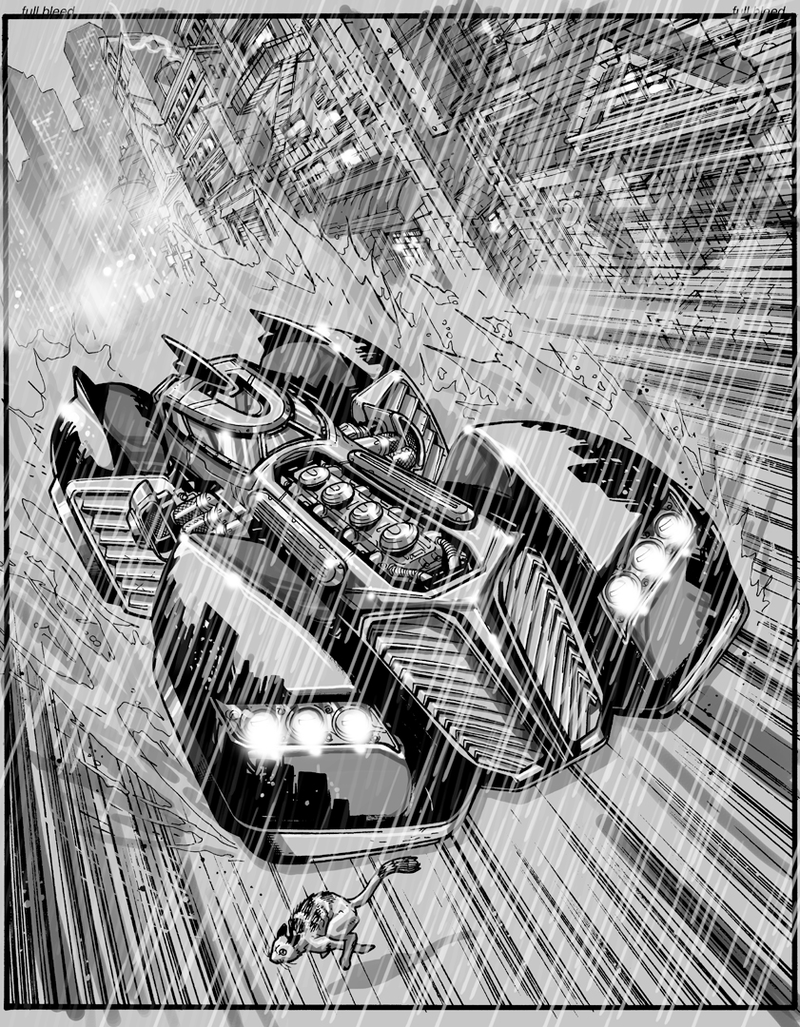 Illustration for article titled Visions of the Dark Knight in unreleased Arkham Asylum concept art